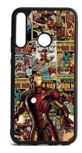 Funda Protector Case Para Huawei Y7p Iron Man Marvel