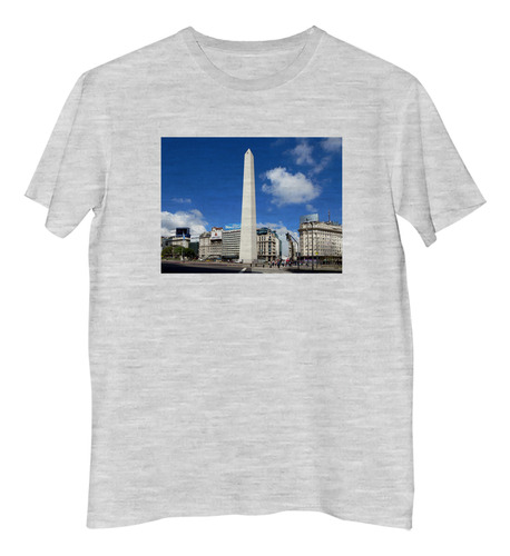 Remera Hombre Obelisco Dia Monumento Historico