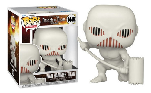 Funko Pop Titan Martillo Guerra #1449 Attack On Titan 6 PuLG