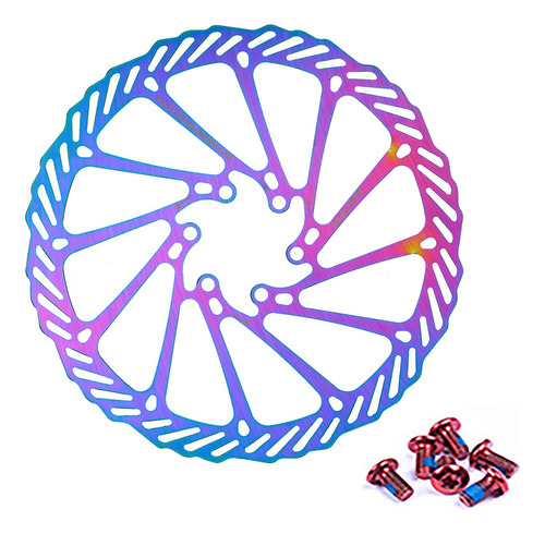 Freno De Disco 180mm Bicicletas Rotor Avid G3 Colorido 2pcz Color Violeta
