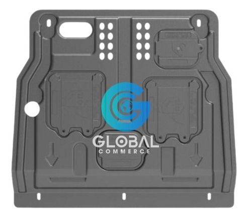 Cubre Carter / Motor Para Chevrolet Captiva Policarbonato