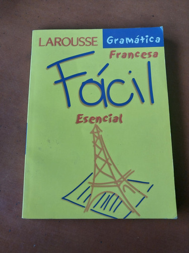 Libro Larousse Gramática Francesa 