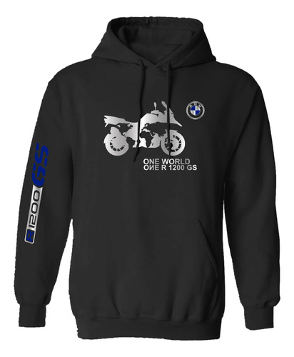 Paquete: Sudadera Hoodie + Playera + Gorra Gs R1200 Bmw