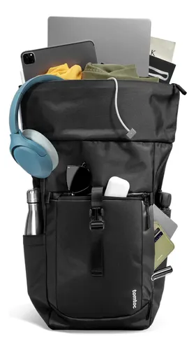 Mochila Enrollable Tomtoc 22 Litros (m) Para Notebook 15.6''