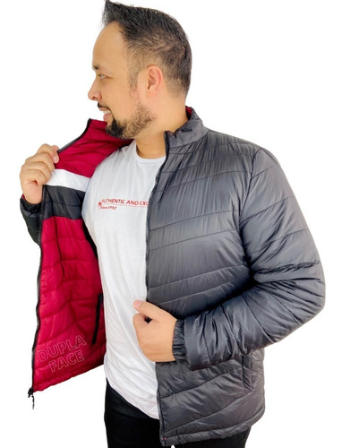 Jaqueta Masculina Puffer Plus Size Ótima Qualidade