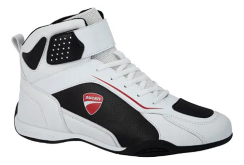 Tenis Casual Tipo Bota Ducati C600 D830355 Rojo Hombre Msi