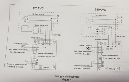 Regulador De Tensão (avr) R250 Generator / Grupo Gerador