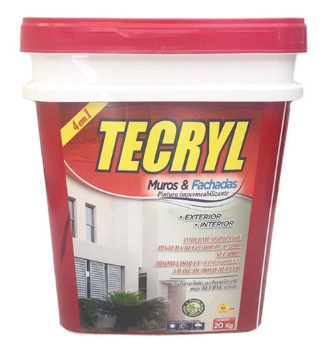 Impermeabilizante Muros E Fachadas 20kg Areia Tecryl
