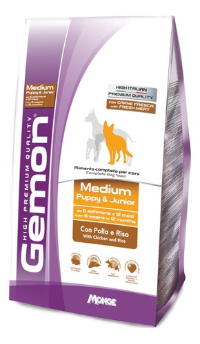 Gemon High Premium Perro Cachorro Sabor Pollo 3 Kg