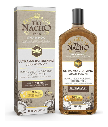 Shampoo Tío Nacho Aceite De Coco