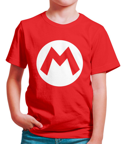 Polo Niño M De Mario Bros (d1709 Boleto.store)