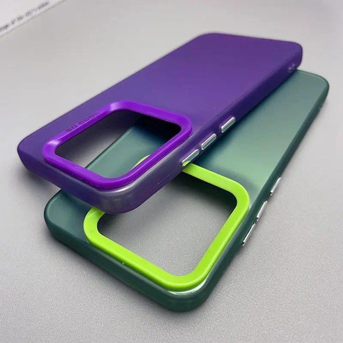 Funda Para Redmi 10c Power Poco C40 Hengli, Color Plateado Y
