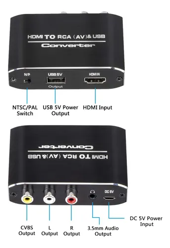 Convierte Hdmi A Tv Antigua