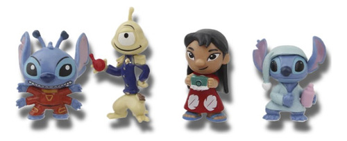 12 Figuritas De Lilo & Stitch Figuras Set Completo