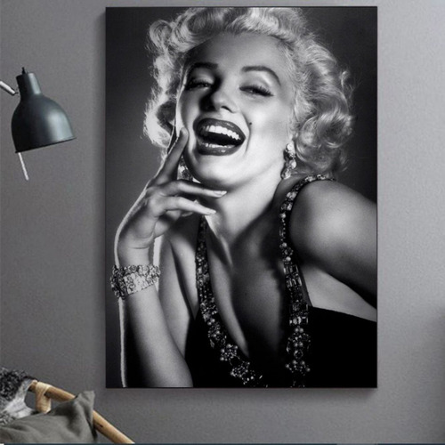 Cuadro Decorativo Marilyn Monroe Actriz Modelo Famosa 60x90