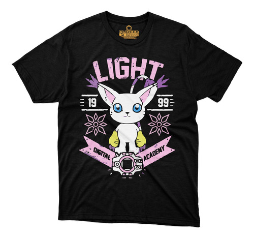 Playera Digimon Light Luz Gatomon Digital World