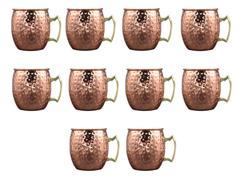 10 Paquetes De Cócteles Café Espresso Moscow Mule Cup De 530