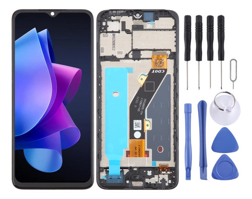 Pantalla Táctil Lcd + Con Marco Para Tecno Spark Go 2023 Bf7