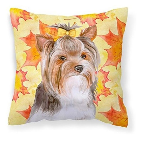 Tesoros De Caroline Bb9984pw1818 Yorkshire Terrier 2 Otoño 