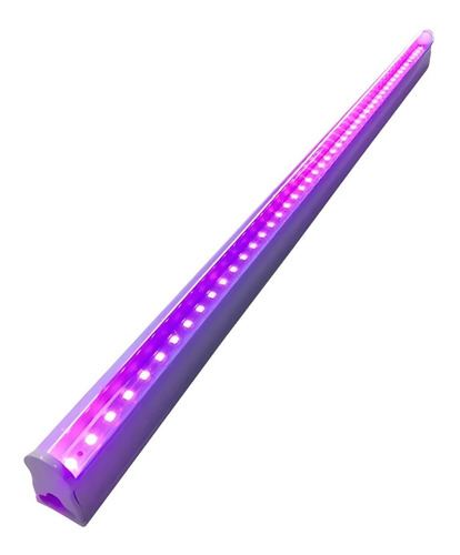 Tubo De Luz  Ultravioleta Negra Resalta Fluor 1.2m 
