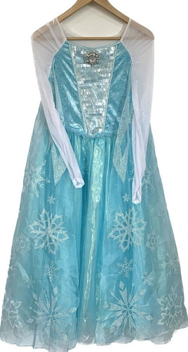 Disfraz De Princesa Elsa Frozen Marca Disney Talla 9-10