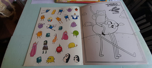 Álbum De Stickers Hora De Aventura Adventure Time (Usado)