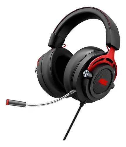 comprar Headset Gamer Com Microfone Aoc Gh210 Fio Usb Led - Preto