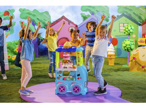 Camión De Helados Heladería Play Doh Food Truck P/ Niños +2