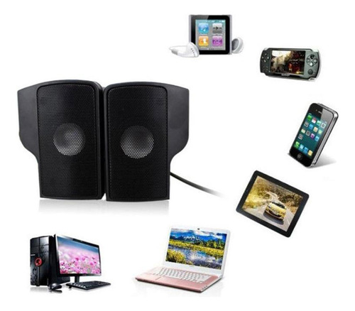 Altavoces Para Computadora Enchufe Usb Altavoz Externo Clip