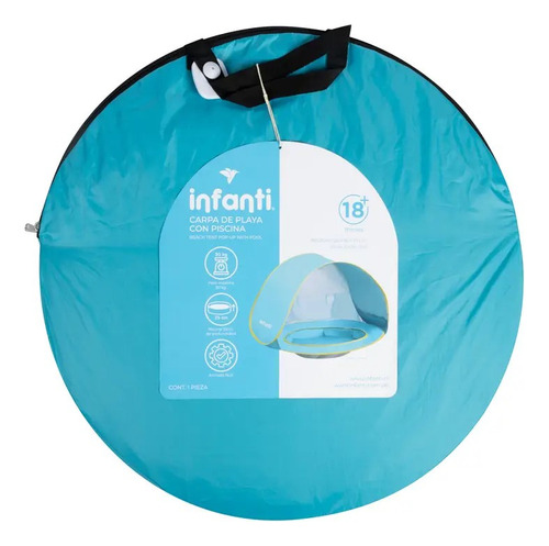 Carpa De Playa Infanti Con Piscina Pop Up / Pimpo