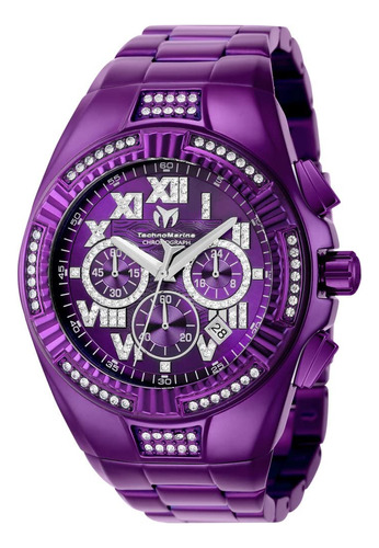 Reloj Technomarine Cruise Glitz Tm-121231 De Cuarzo Para Hom