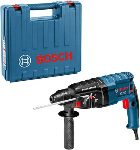 Martelete Perfurador Bosch Gbh 2-24d 820w Com Maleta