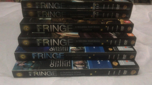 Box Dvd Fringe - Temporadas 1 Ao 5 Temporada Completa-avaria (Usado)