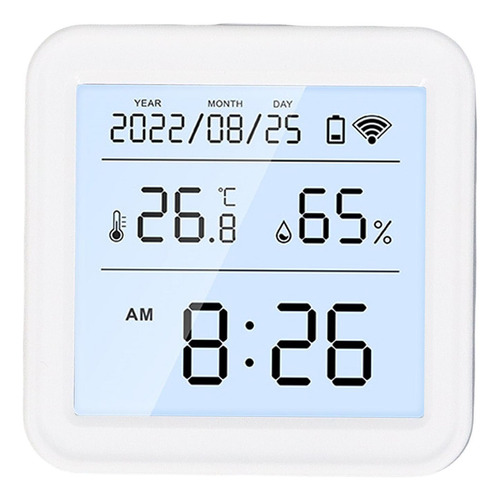 Termômetro Wifi, Detector De Umidade E Temperatura Para Lcd