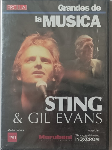 Dvd Sting & Gil Evans. Original, Nuevo Y Sellado 