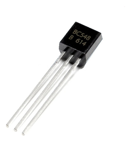 100 Piezas Transistor Npn Bc548 / 100ma 30v To-92 Bc548b Bjt