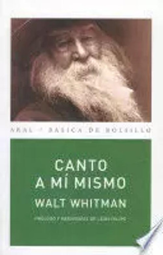 Libro Canto A Mí Mismo