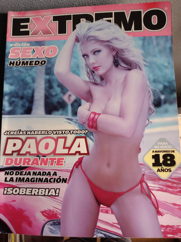 Paola Durante En Revista H Extremo Para Hombres 2009