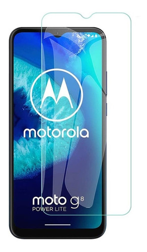 Vidrio Templado Para Motorola G8 Power Lite Plano Comun