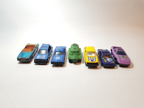 Autos Tanque Colección Para Restaurar Lote X 7 Ro 1985