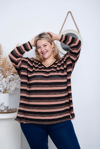 Sweater Lanilla Aspen, Talles Grandes Especiales Ennia