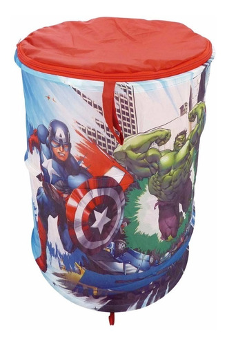 Porta Brinquedos Objetos Avengers Vingadores Meninos
