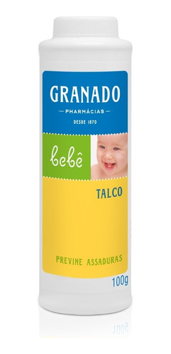 Talco Bebê 100g Granado