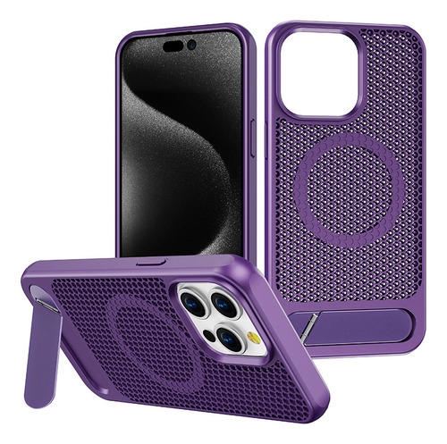 Para Apple 16/15 Honeycomb Heat Dissipation Magnetic Shell
