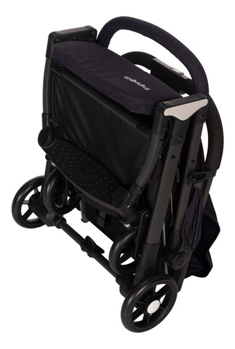 Imagen 8 de 10 de Cochecito De Bebé Con Huevito Negro Modelo 308 Wondrus
