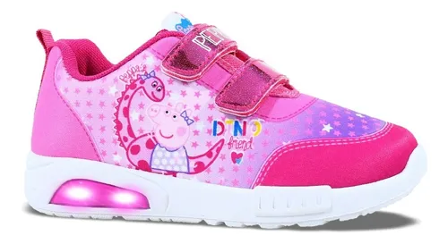 tallarines Sympton elegante Zapatillas Peppa Pig Footy Con Luces Led Al Pisar Ppx0993