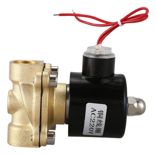 Electroválvula Eléctrica De Latón Dn15 1/2 Pulgada Ac220v Co