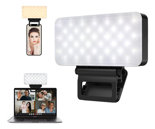 Selfie Flash Light 78 Led Recargable 2000mah Luz 10 Niveles