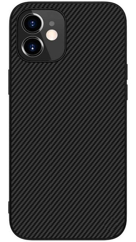 Case Delgado Fibra De Carbón Para iPhone 12 Mini 5.4