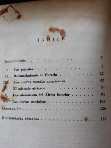 Historia De Las Exploraciones Hubert Deschamps Oikos Tau (Usado)